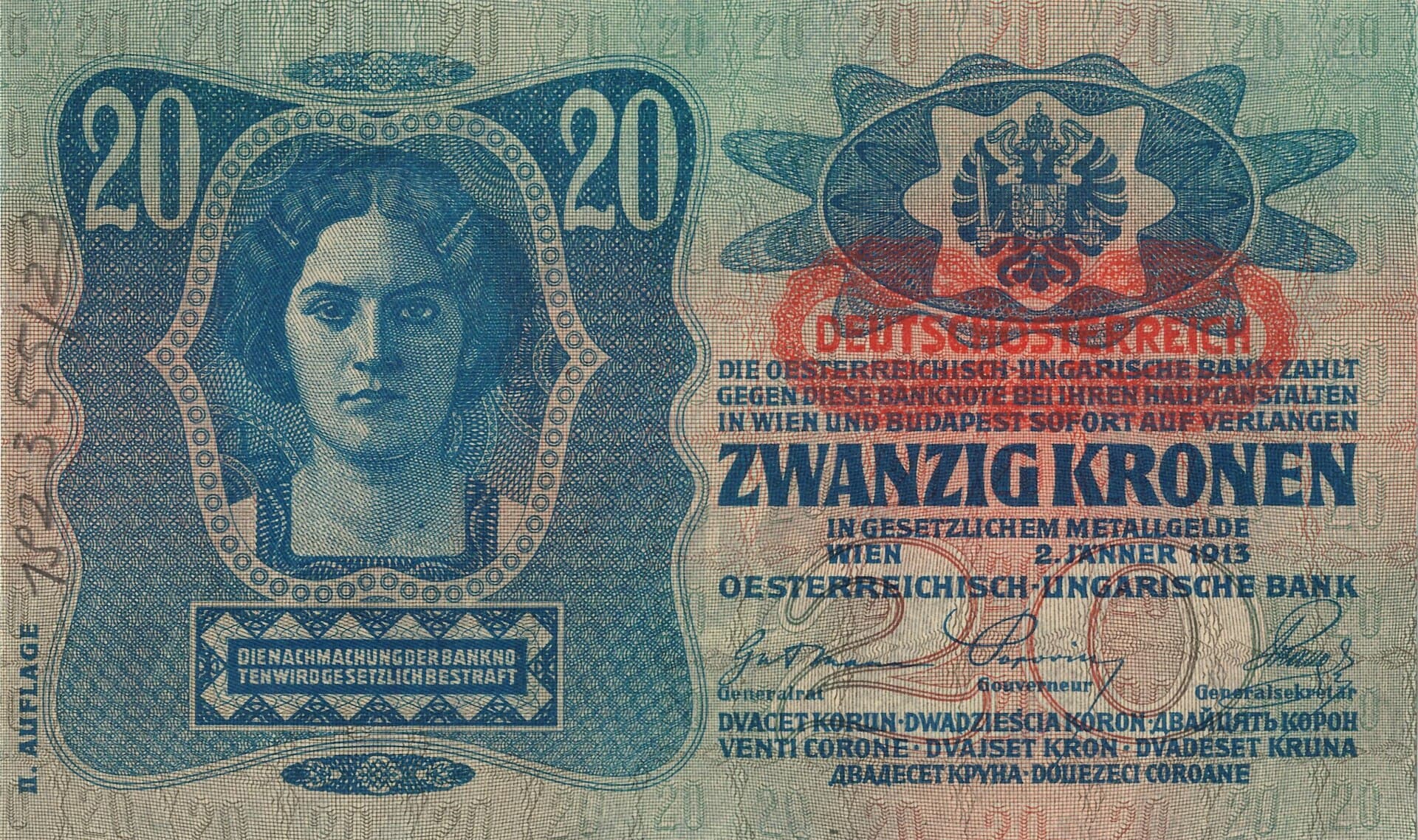The Norwegian krone — money of an oil country
