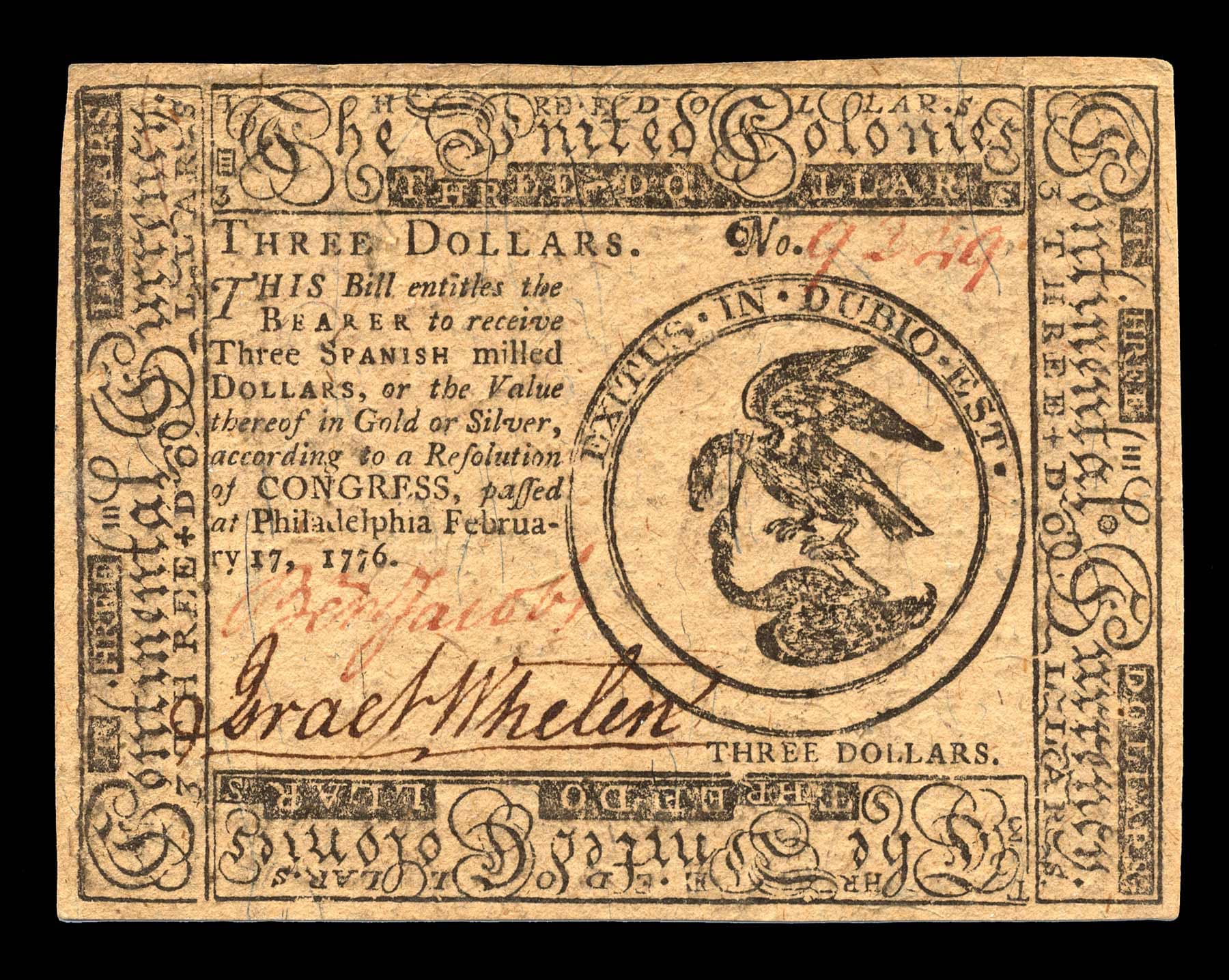 The Continental dollar — the money that won a war then died