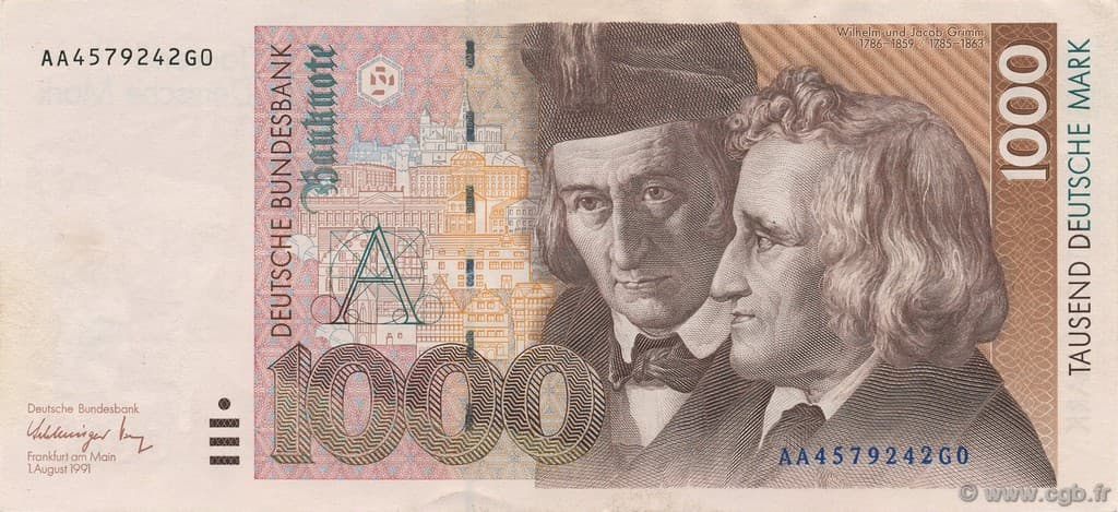 The German mark — the currency of postwar pride
