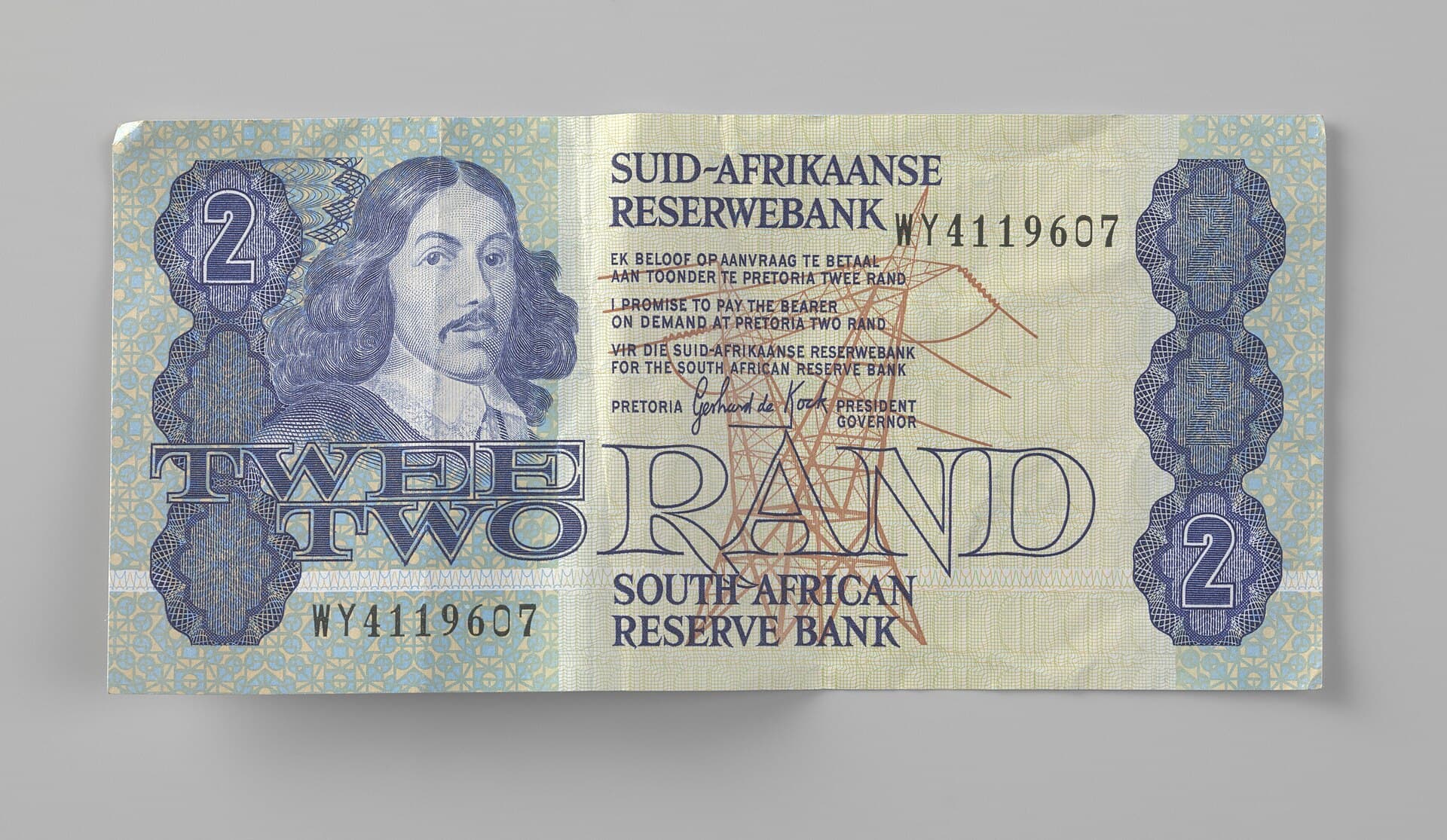 The rand — currency of the country of gold